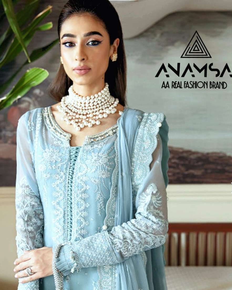 D NO- 253 Semi Stitched by Anamsa 